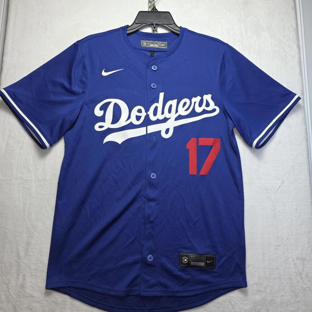 Nike LA Dodgers Shohei Ohtani Player Alternate Blue Jersey Men’s Size Small NWT